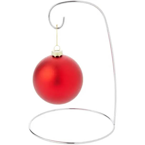 Bard's Silver Ornament Stand, 8" H x 5.25" W x 5.25" D {3}