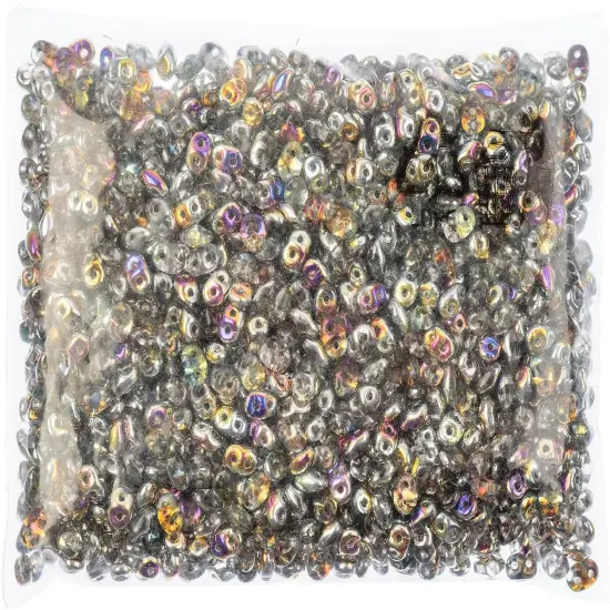 Matubo 2-Hole Czech Glass Crystal Finishes Superduo Beads, 100g Marea {2}