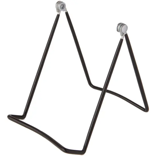 Bard's Vinyl Covered Black Wire Easel Stand, 6" H x 4.5" W x 6" D {1}