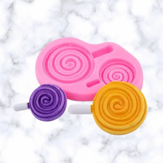 Lollipop Silicone Mold Small {1}
