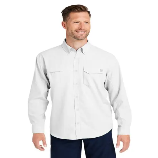 HUK&reg; Men's Tide Point Long Sleeve Shirt Naval academy {5}