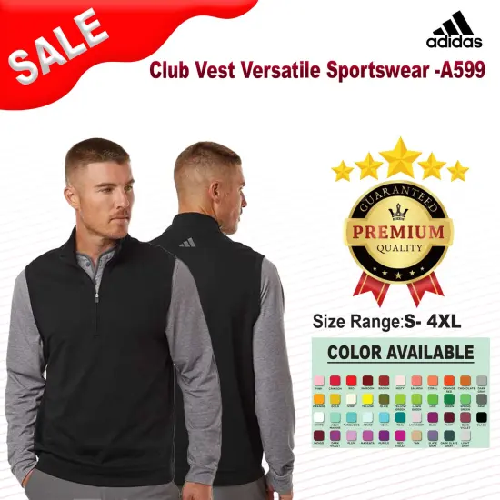 Adidas&reg; Club Vest Versatile Sportswear Collegiate Navy {2}