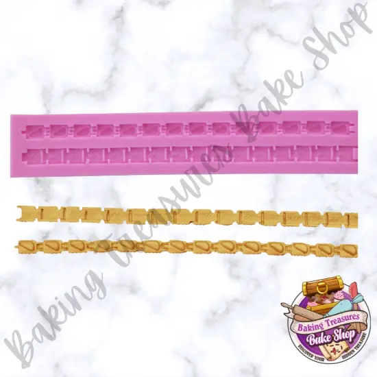 Gold Chain Silicone Mold {1}