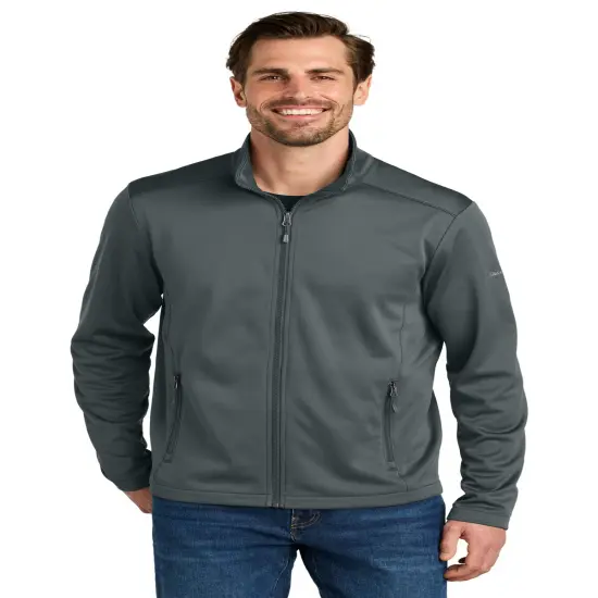 Eddie Bauer&reg; Smooth Mid Layer Fleece Full Zip Iron Gate {1}