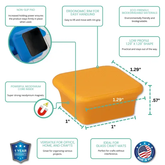 Mega Strong Neodymium MiniBar Magnets {3}