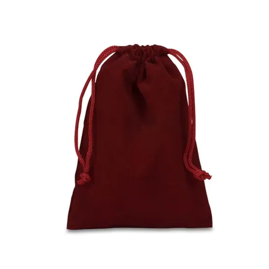 Velour Jewelry Pouch 4" x 5 1/2" Storage for Larger Pieces {2}