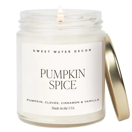 PUMPKIN SPICE SOY CANDLE {1}