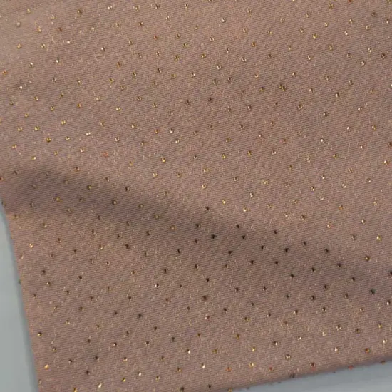 Diamond Glimmer Knit Fabric 56" Wide Metallic Glitter Spandex 2 Way Stretch Black {3}