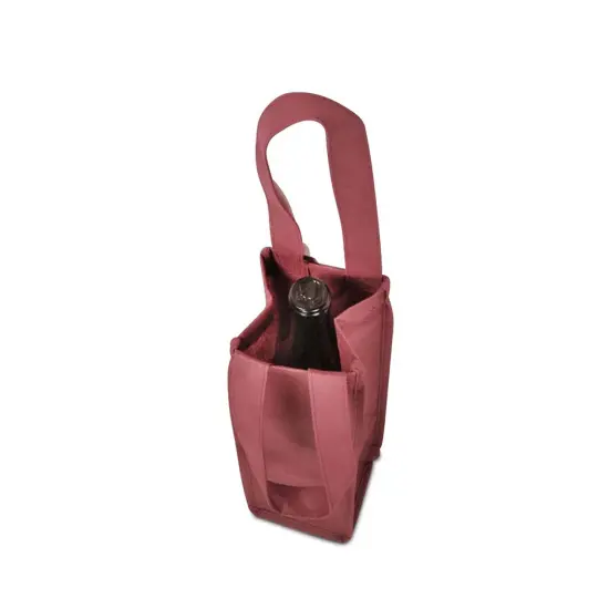 Non-Woven Reusable Wine Carry Bag Versatile 10" x 7" x 14" {7}