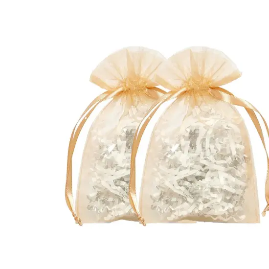 Classic 5&rdquo; x 8&rdquo; Organza Bags Soft and Elegant {6}