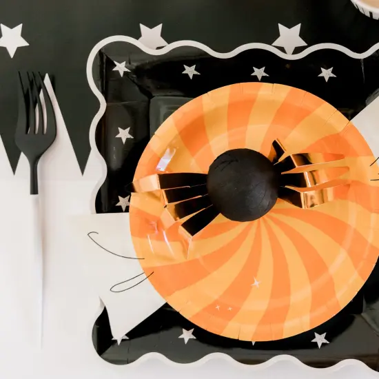 FANCY BLACK & WHITE CUTLERY {3}