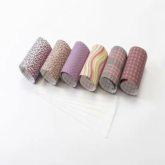 Craft Express 6 Pack 4.5x12 Assorted Sublimation Transfer Sheets II {3}