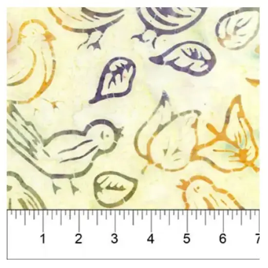 Banyan 80973-14 SWEET TUNES Birds - Creme 45" Fabric Per Yard {1}
