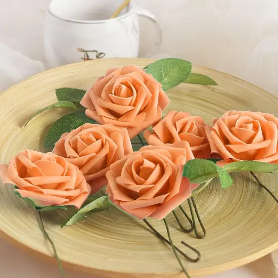 Artificial Rose, 25pcs Foam Artificial Flowers {5}