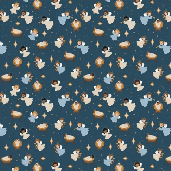 Silent Night Double-Sided Cardstock 12"X12" {3}