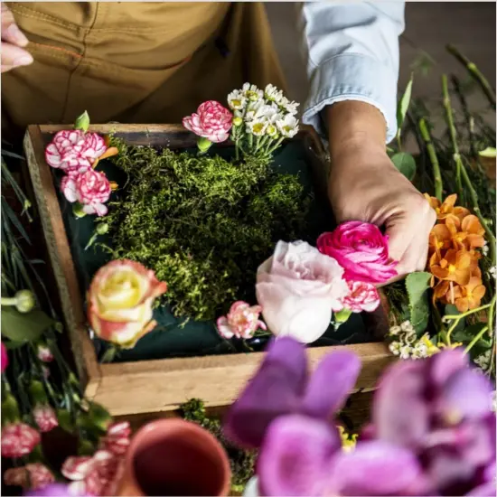 5PCS Wet Floral Foam Bricks,Florist Green Blocks Supplies for Flower Arrangement DIY Craft {4}