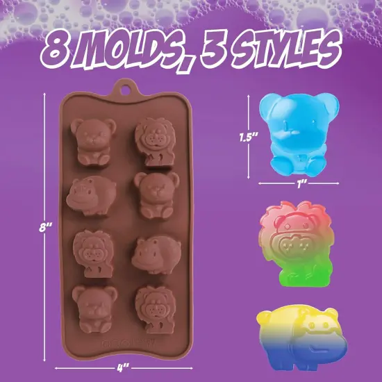 Soap Making Kit for Kids, Crafts Activity Science Kits, STEM DIY Educational Animal Toys for Boys & Girls Ages 6+ {3}