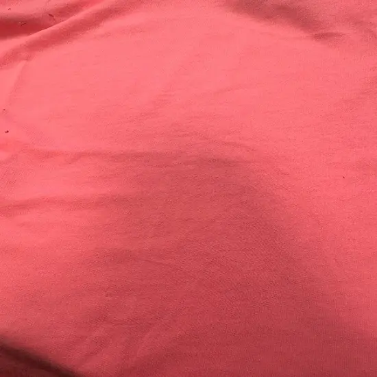 Flamingo Pink Terry Knit Fabric By the Yard {2}