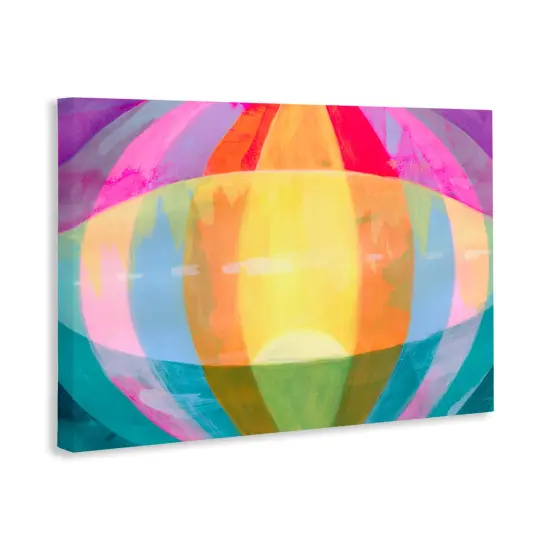 Stupell Industries Rounded Neon Flare Canvas, design by Grace Popp {3}