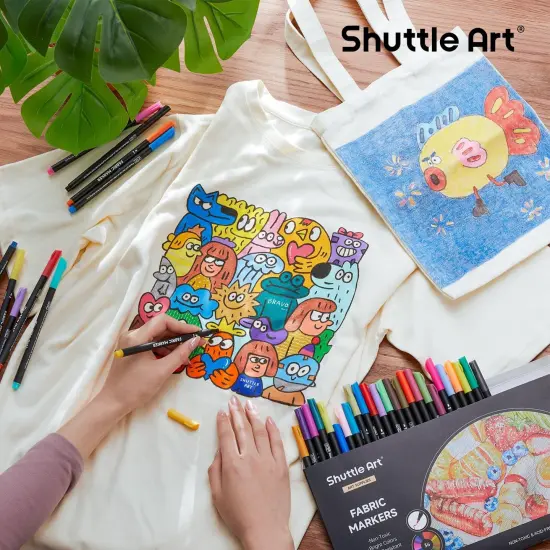 Colors Fabric Markers (	36 colors ) {6}