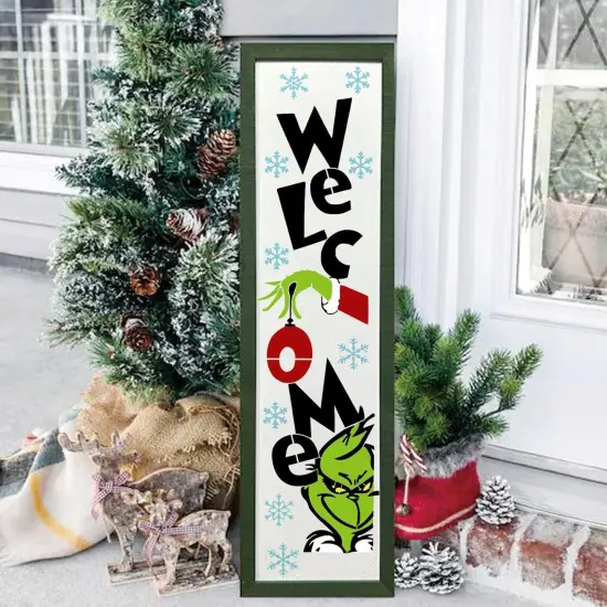 Large Christmas Stencils(12 christmas porch) {4}