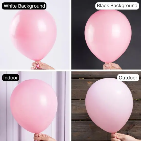 138 pcs Light Pink Balloons (Pink-y48) {2}