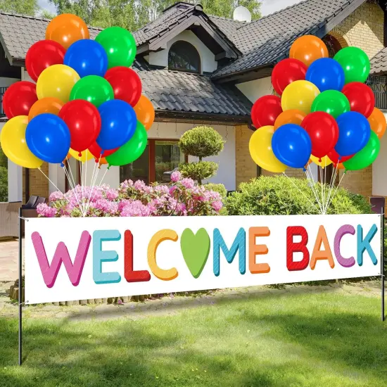 36 Pcs Welcome Back to School Banner {1}