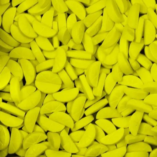 Krazy Sprinkles - Lemon Slices (1/2 Cup, 1x Jar) for Cakes, Ice Cream & Cookies {1}