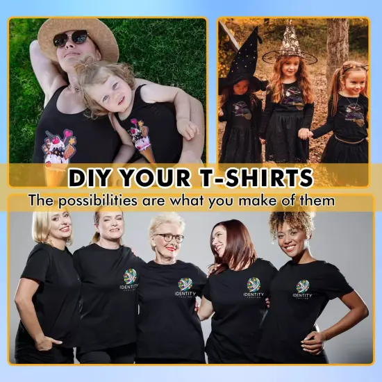 SUBLICOTTON DARK TRANSFER PAPER 10 Sheets A4 PK 8.27"X11.69" (A4) {6}