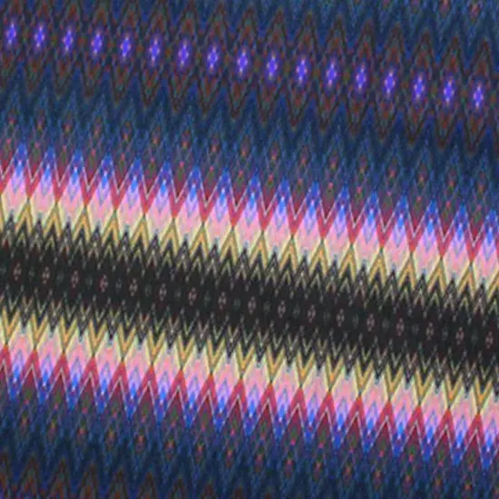 Fun Tribal Stripe Printed Spandex Fabric {5}