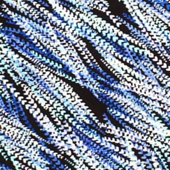 Fronds In The Wind Printed Spandex Fabric {5}