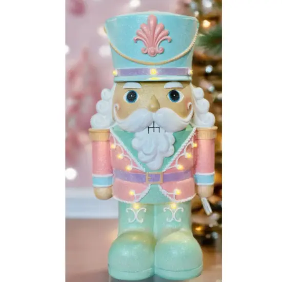 24" Pastel LED Nutcracker {5}