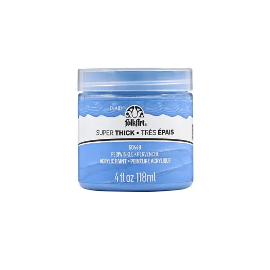 FolkArt Super Thick Acrylic Paint Periwinkle 4 oz {1}