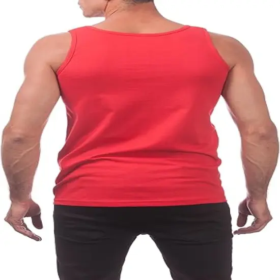 Men's Cotton Tank Top | RADYAN&reg; BLACK {7}