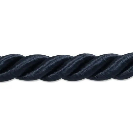 5 yards of Rebekah 1/4" Twisted Cord Trim | 5 yard cut Navy Blue {1}