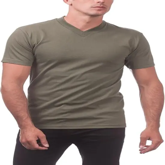 Short Sleeve V-Neck Shirt | RADYAN&reg; KELLY GREEN {7}