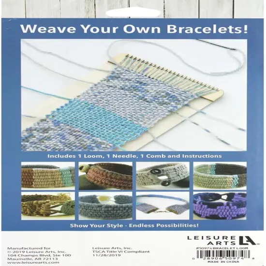 Loom Bracelet Weaving, Bracelet Maker, Weaving Loom {1}