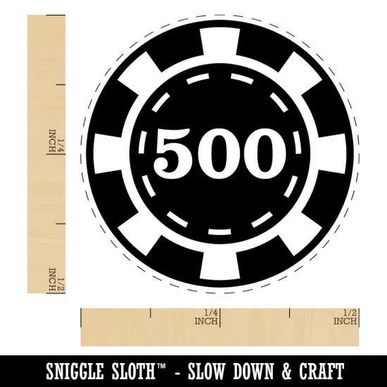 Poker Chip Blackjack Card Games Deck Texas Holdem Self-Inking Rubber Stamp UV {1}