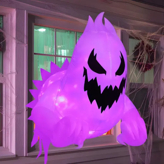 4.5 FT Halloween Inflatable Scary Ghost Outdoor Decoration {2}