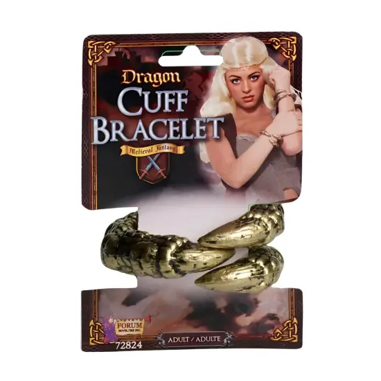 Medieval Fantasy Dragon Cuff Costume Bracelet {3}