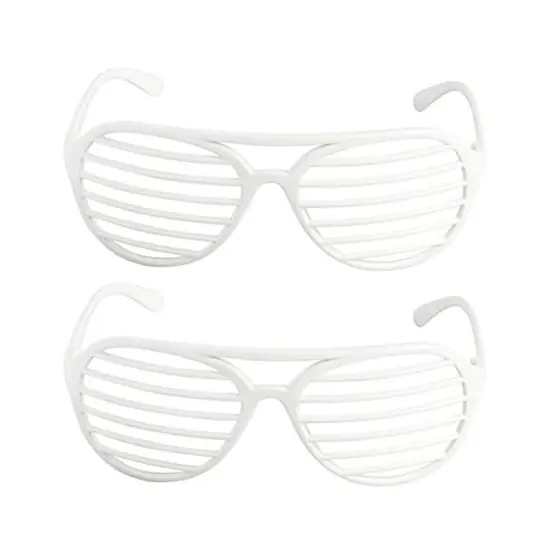 Louvre White Glasses 1 Pc. {4}
