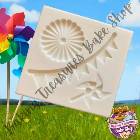 Pinwheel & Banner Mold {5}