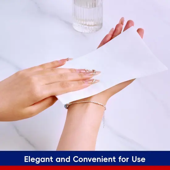 600 Pack Paper Napkins, Disposable Guest Towels Party Dinner Napkins Soft, Absorbent 3-Ply Hand Towels for Bathroom, Wedding and Events {4}