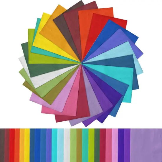 24 Colors Paper Napkins Guest Paper Disposable Towels Napkin Paper Hand Towels for Wedding, Dinner, Birthday Party, Dessert Cocktail & Kitchen Napkins(120 Count, 13 * 16inch) {4}