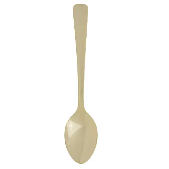 Fino 4.5-Inch Gold Plated Demi Spoon {2}