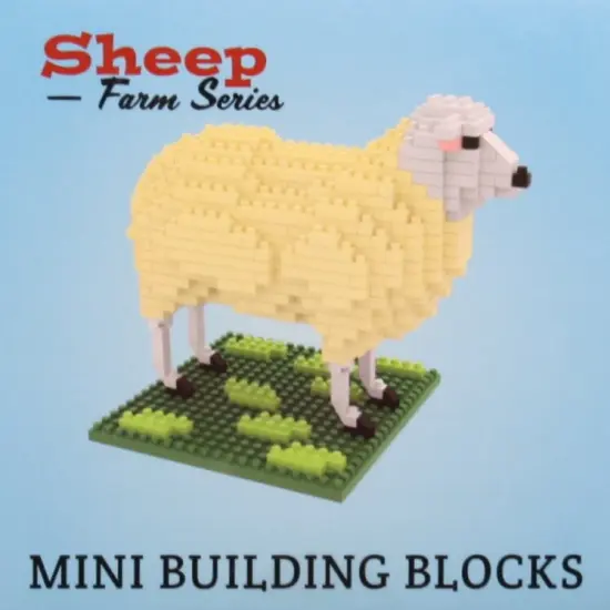 Mini Building Blocks - Farm Series - Sheep {2}