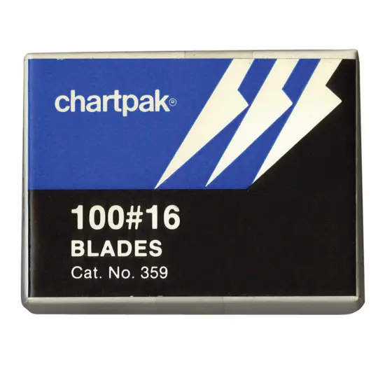 No. 16 Blade, 100 Blades per Pack {1}