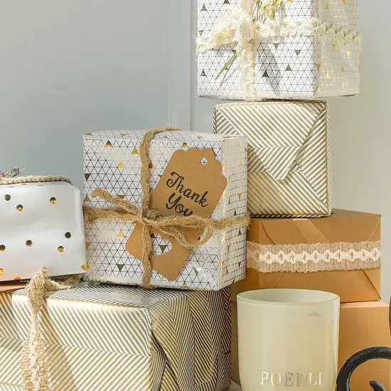 9 Rolls Jute Ribbons Lace Craft Ribbon 18 Meters for Crafts Wraping Gifts Party Holiday and Rustic Wedding Decorations {4}