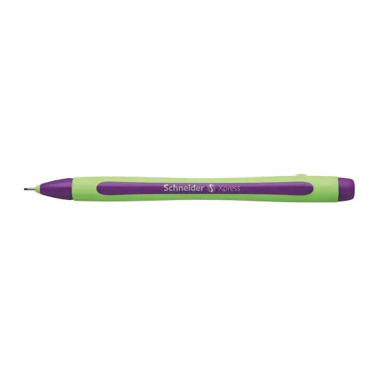 Xpress Fineliner Pen, Fiber Tip, 0.8 mm, Violet, Pack of 10 {4}