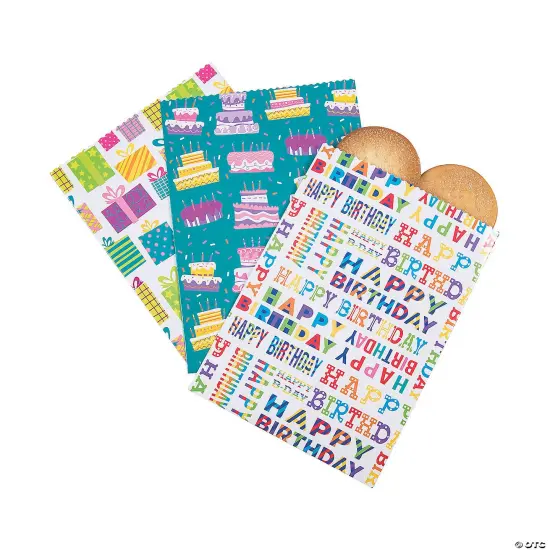 Birthday Treat Bags Bulk 50 Pc {2}